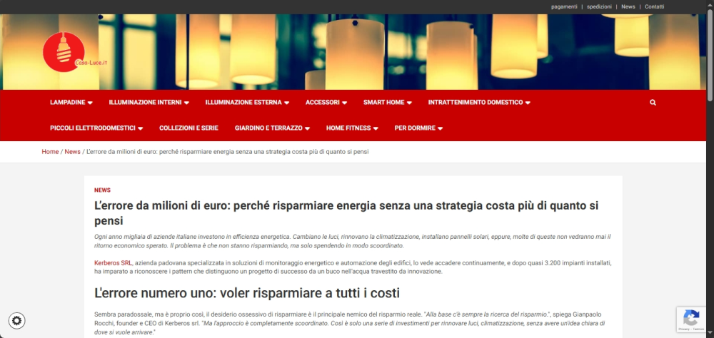L'errore da milioni di euro: perché risparmiare energia senza una strategia costa più di quanto si pensi 
