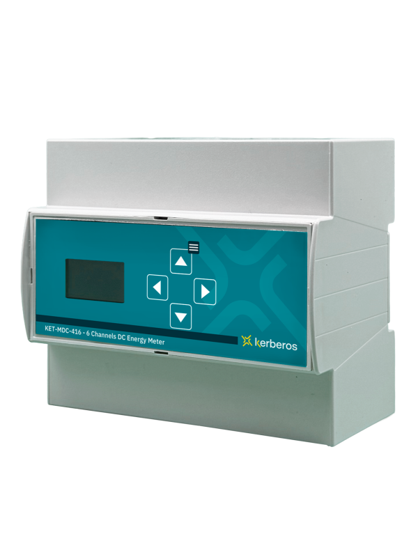 ModBUS Power Meter for 6-channel Continuous Current with OLED display and Hall effect sensors
