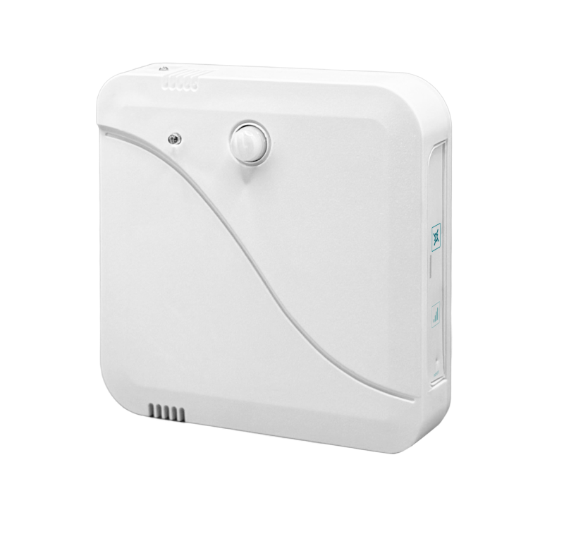 Presence, temperature and light environmental sensor with ModBUS interface