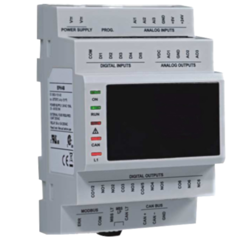 Controllore Logico Programmabile - PLC per reti X-Monitor - Alim. 24 VAC/DC - Morsettiera esclusa 