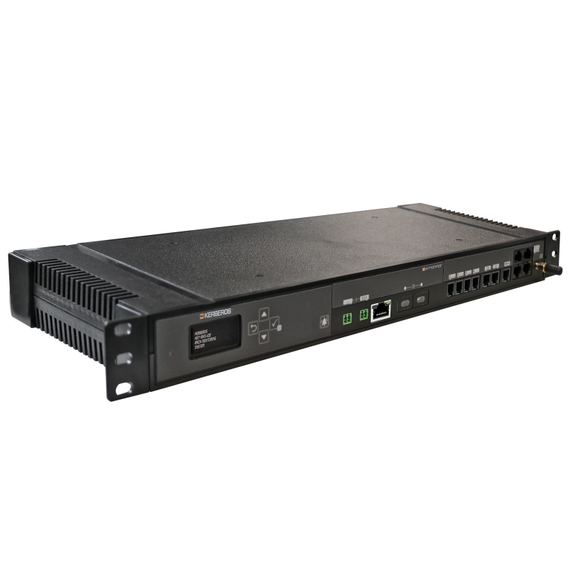 Sistema per Monitoraggio Rack versione Master con uscita Ethernet